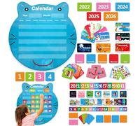 Calendrier de poche - Tableau mural en forme de tête de chat pour l'école primaire, fournitures scolaires à domicile, tableau éducatif pour l'apprentissage, la décoration primaire, enseignants de