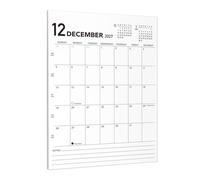Calendrier de réfrigérateur - Tableau des repas 2027 en | | Calendrier magnétique de réfrigérateur de 18 mois pour la maison, la cuisine, le dortoir, la salle de classe, l'université
