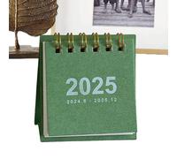 Calendrier de table 2025, joli planificateur journalier, gestion du temps mensuelle facile, calendrier à , livre, gestion du temps, décorations de bureau