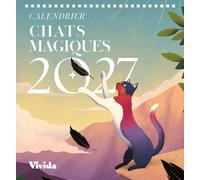 Calendrier de table 2027 - Chats magiques