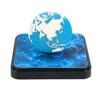 Calendrier De Table 3D - Sculpture En Bloc-Notes En Papier 2026 Earth Concept 305 G, Cube Rappel De Déchirure 3,43x3,43x2,36 Pouces | Articles De Papeterie Créatifs Pour Le Bureau Pour Adolescent