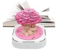 Calendrier de temps | Rappel d'activités décoratives | Calendrier 3D en papier pour étudiants, enseignants, adolescents, garçons, filles, adultes, bibliothèque, table basse, chambre à coucher