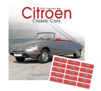 Calendrier de voiture français classique 2026 | Callendar mural 16 mois | avec autocollants d'organisation gratuits