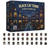 Calendrier Décompte Halloween 24 Jours Pendentif Cartoon Acrylique 2D 24
