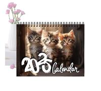 Calendrier des chats 2025 - Calendrier mural 2025 | Calendrier drôle 2025 | Calendrier 2025 Calendrier mensuel | Fonctionne de janvier 2025 à décembre 2025 | Calendrier chaton Calendrier 12 mois