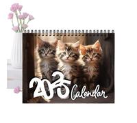 Calendrier des chats 2025, calendriers chatons 2025 | Calendrier mural chaton pour la planification | Agenda journalier, hebdomadaire, mensuel, janvier 2025 - décembre 2025, planification facile, cale