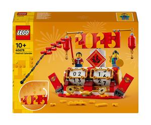 Calendrier Des Fêtes Iconic - 40678 Set De Construction Incluant Un Bateau-dragon Multicolore TU