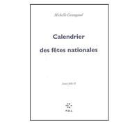 Calendrier Des Fêtes Nationales - Année Folle Ii