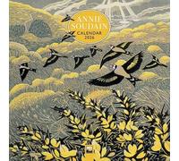 Calendrier Dessin Paysage Nature Annie Soudain 2026 format 30x60cm ouvert (ft) + offert un agenda de poche