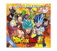 Calendrier Dragon Ball 2026 - Calendrier 2026 Mural Mensuel │ Idee Cadeau : Calendriers Muraux │ De Janvier à Décembre : Espace pour notes et Illustrations décoratives (30x60 cm)