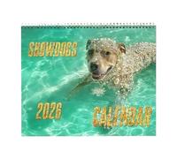 Calendrier Drôle 2026,Planificateur Mensuel Mignon et Drôle | Calendrier Mural Mensuel Animal Mignon | pour Famille Adultes Bureau à Domicile Salon Chambre Salle d'Étude Planification Emploi du