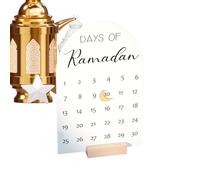 Calendrier du compte à rebours de l'Avent - Affichage des célébrations de vacances, ornement de marqueur de date quotidien, décoration festive saisonnière | Accent de planification de fête de Noël p