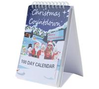 Calendrier du compte à rebours de Noël 2025 100 jours adorable bourse de Noël Calendrier l'avent 2025 avec des modèles divers motifs exquis pour l'école bureau à domicile