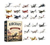 Calendrier Du Compte À Rebours Des Avions - Modèle D’avion Acrylique 2D, Av | Calendrier Du Compte À Rebours D'avion - Modèle D'avion Miniature, Ornement D'aviation En Acrylique 2D, Affichage Du Compte À