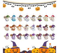Calendrier Du Compte À Rebours D'Halloween - Countdown Calendar | Calendriers Fantômes Du Pendentif D'Halloween | Acrylique 2d Flat Collectable Decor For, Sceneal Scene Props Acrylique Plat Pour Les É