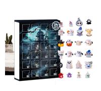 Calendrier du compte à rebours d'Halloween - Spooky Hallooween Advent Caleendar | Haalloween Horror Movie Figures for Decoration and Collection | à rebours d'Halloween pour les