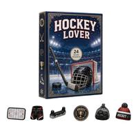 Calendrier Du Compte À Rebours Du Hockey Sur Glace - 24 Jours Pédants De Ho | Calendrier De 24 Outils De Sport, Pour , Adultes, Familles, Collectionneurs, Fêtes De Noël, Salles D'études, Porte Mur