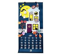 Calendrier du compte à rebours pour Halloween 31 Jours Décoration