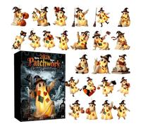 Calendrier Du Décompte Halloween 24 Jours 2026 Fantôme Mignon en Acrylique