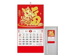 Calendrier du Nouvel An chinois 2025, calendrier mural chinois | Calendrier traditionnel du Nouvel An - Calendrier traditionnel du Nouvel An, calendrier lunaire chinois 2025, calendrier mural de