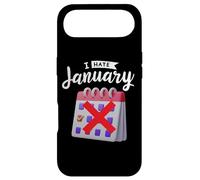 Calendrier du Nouvel an « I Hate Janvier » Coque pour iPhone Air