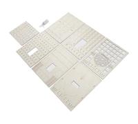 Calendrier du Ramadan en bois, calendrier du Ramadan en bois 30 tiroirs de rangement, lumière LED décorative, compte à rebours, calendrier de l'Aïd for la fête à la maison/598