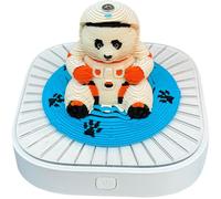 Calendrier du temps Panda Panda 3D Calendrier de la note de mémoire 2025 Papier sculpture des notes collantes, Creative Tear Away 3D Calender 2025 SCULPTURE DÉCORATIVE CAFE DÉCORATIVE POUR LA HOME BU