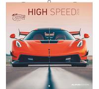 Calendrier édition alpha haute vitesse 2026 30,2 x 0,6 x 30,4 cm