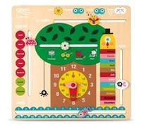 Calendrier En Bois multicolore G