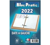 Calendrier Exacompta Bloc pratic Date à gauche 2025 Multicolore C