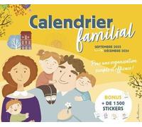 Calendrier familial 2023-2024 - Pour une organisation simple et efficace ! - Collectif - Millesima - broché - Calendrier