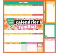 Collectif – Calendrier familial Bloc mensuel 2026-2027 – Avec un crayon – Broché