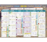 Calendrier familial catholique 2016 : Calendrier romain mural