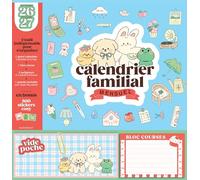 Collectif – Calendrier familial mensuel 2026-2027 – Marabout – Broché