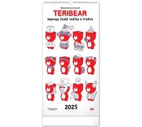 Calendrier familial TERIBEAR 2025 - calendrier mural