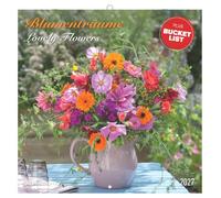 Calendrier Fleur Bouquet de Fleur 2027 Fleurs du jardin (awTN) + offert un agenda de poche