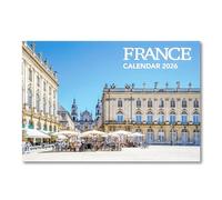 Calendrier France 2026