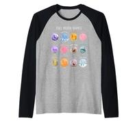 Calendrier « Full Moon Names by Month », t-Shirts, Hauts et Accessoires Manche Raglan