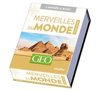 Calendrier Géo Merveilles du Monde en 365 jours - L'Année à bloc