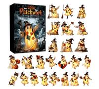 Calendrier Halloween 2026 Avent Fantôme Rigolo En Acrylique 2D
