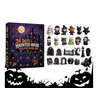 Calendrier Halloween 2026 Figurines de collection maison hantée horreur