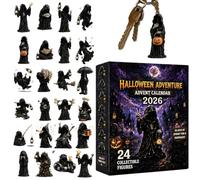 Calendrier Halloween Compte à Rebours 24 jours 2D faucheur gothique