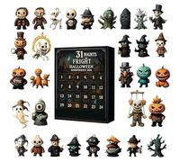Calendrier Halloween Pop, Calendrier à Rebours de 31 Jours, DifféRentes Surprises Chaque Jour, DéCoration SaisonnièRe, Ajouter Un Esprit de FêTe, Cadeaux