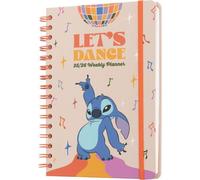 Calendrier hebdomadaire, Stitch 2025 | 2026, bloc-notes A5, pour enfants, Disney