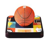 Calendrier Horloge Deux Mille Vingt-Six | Calendrier 3D 2026 Basketball À Pages Arrachables - Organisateur Planning Tableau pour Bureau Famille Frigo Maison