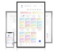 Calendrier Intelligent 3-En-1,Calendrier Numérique 15,6 Pouces - écran Tactile HD 1920x1080,Mémoire De 32 Go,Rotation Automatique,Calendrier Mural électronique 2026 Et Tableau Des Tâches,Multilingue