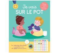 Je vais sur le pot – Lili la baleine verte – Tableau détachable +200 autocollants – Broché