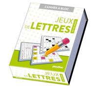 Calendrier Jeux de lettres en 365 jours - Année à bloc