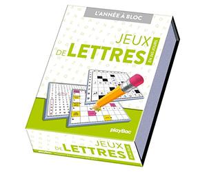 Calendrier Jeux de lettres en 365 jours - Année à bloc