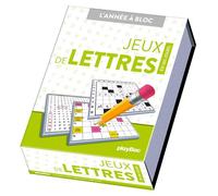 Calendrier Jeux de lettres en 365 jours - Année à bloc - Collectif - Play Bac Eds - Calendrier